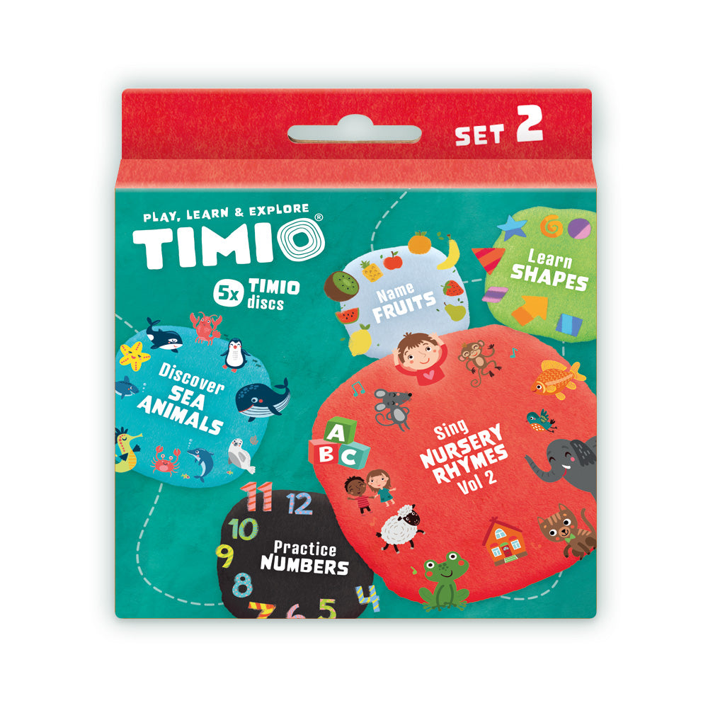 Timio - TIMIO comes with 20 discs! 24 nursery rhymes 🎵 